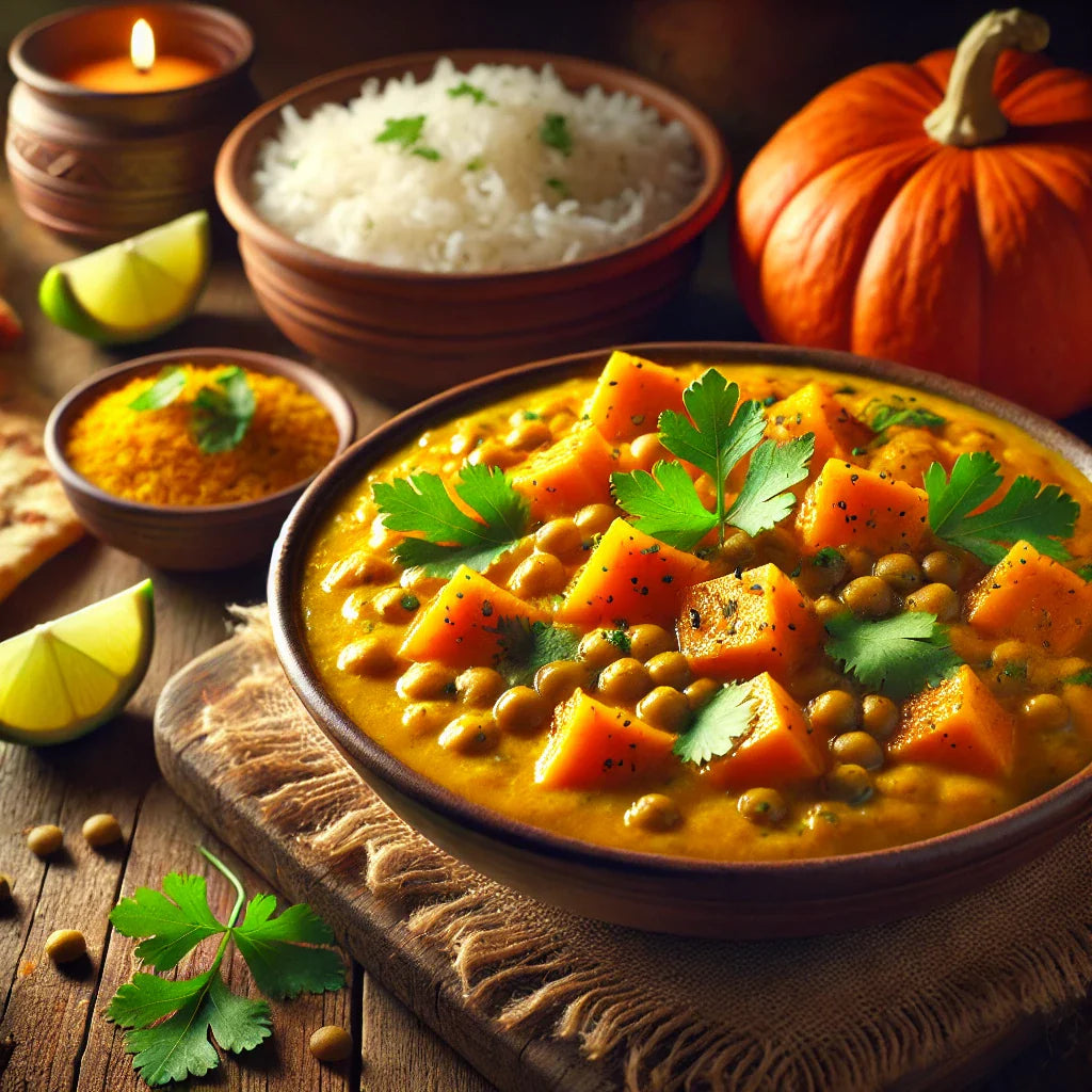 Alblinsen-Dal mit Kürbis 🍂