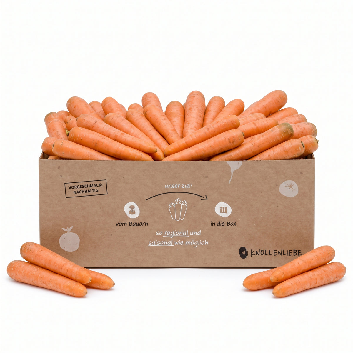 Karotten-Box – Regionale, knackige & aromatische Karotten