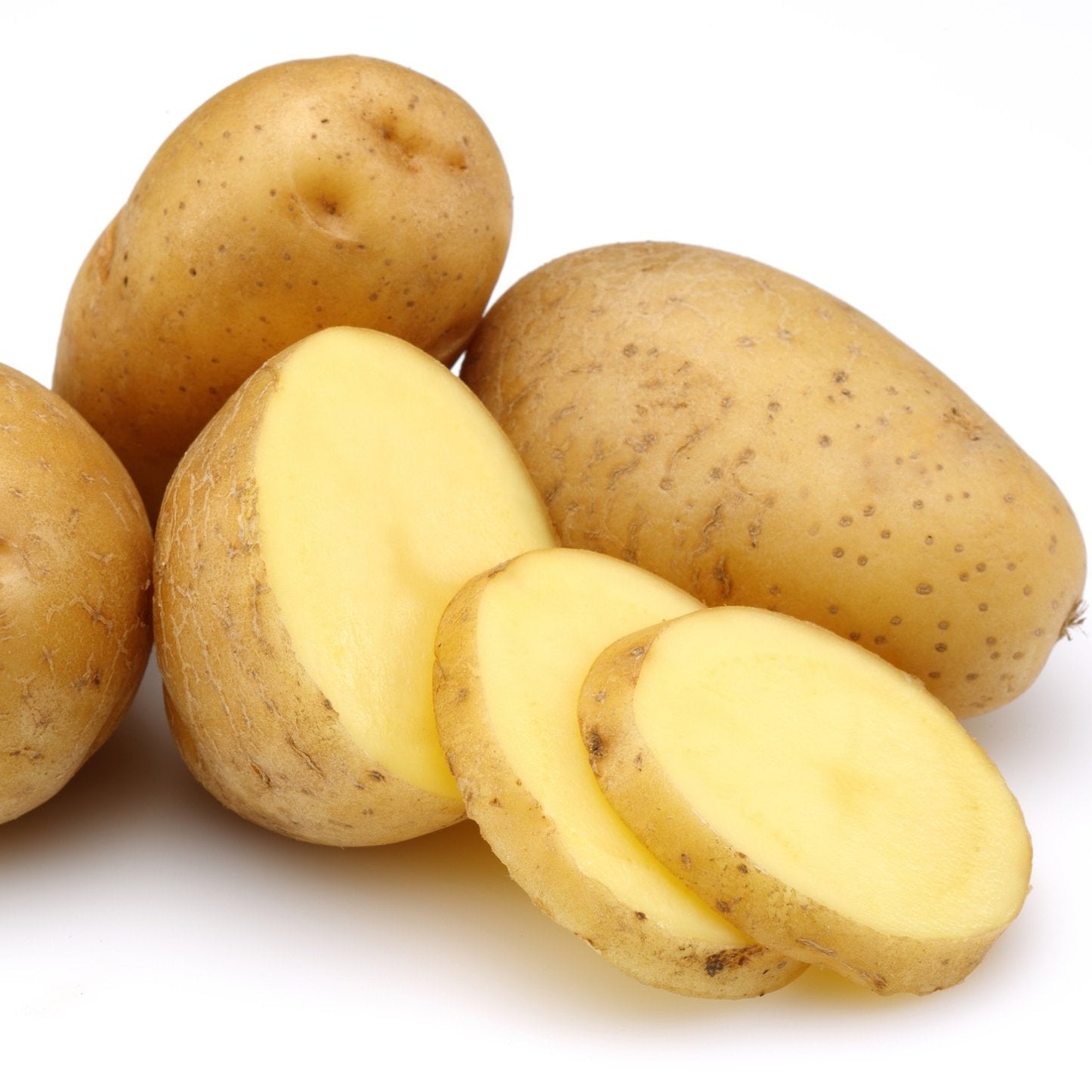 Die Bio-Kartoffeln sind firsch geernet und sehen sehr gesund aus.