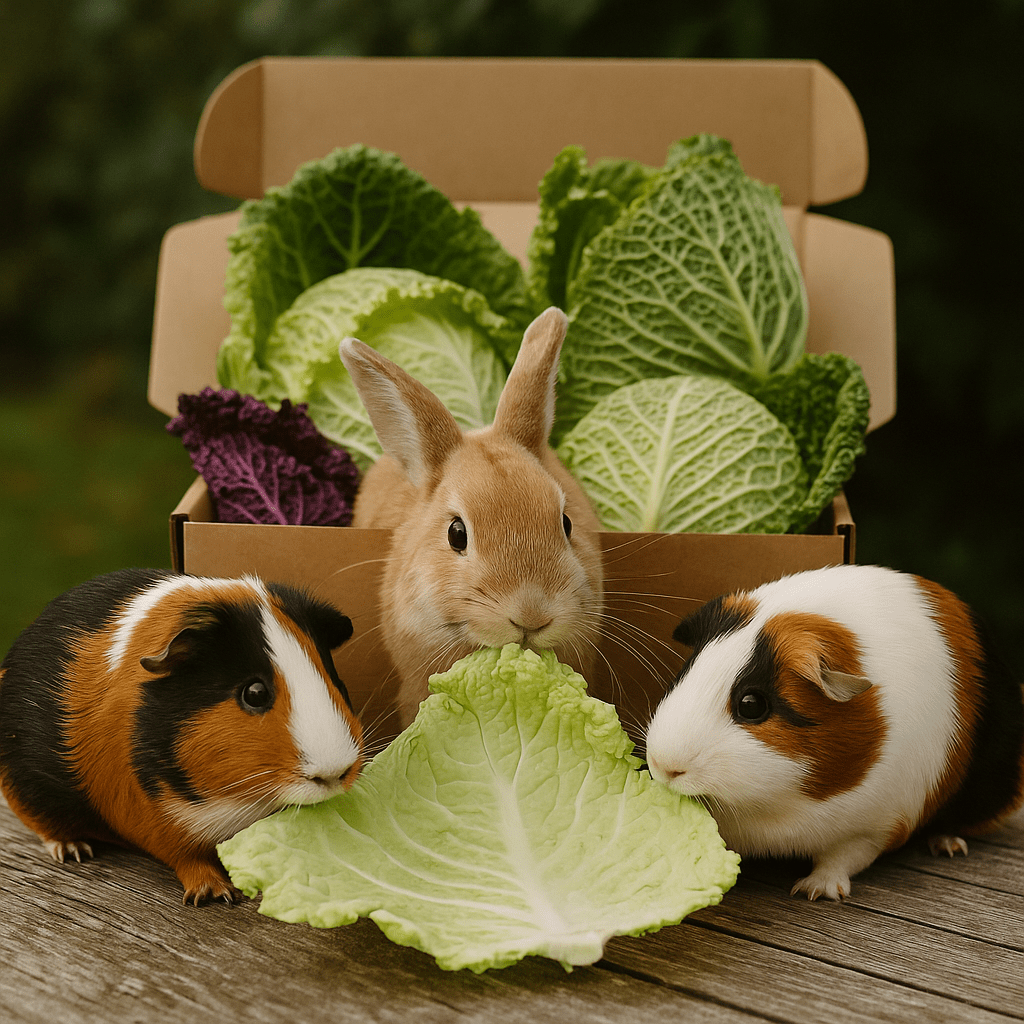 Kohl-Box für Kleintiere mit vitaminreichem Frischfutter von Knollenliebe