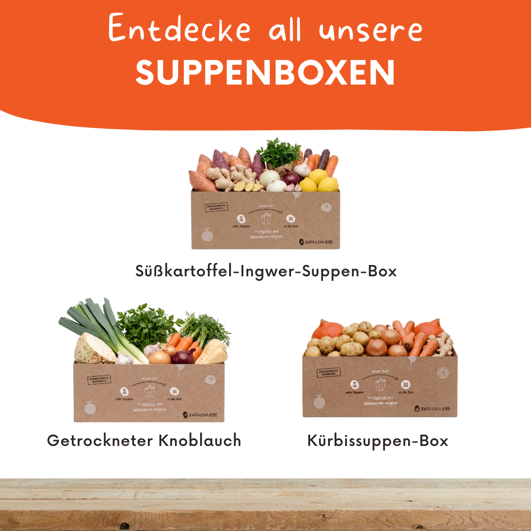 Kürbissuppen-Box – Frische Zutaten für deine Kürbissuppe