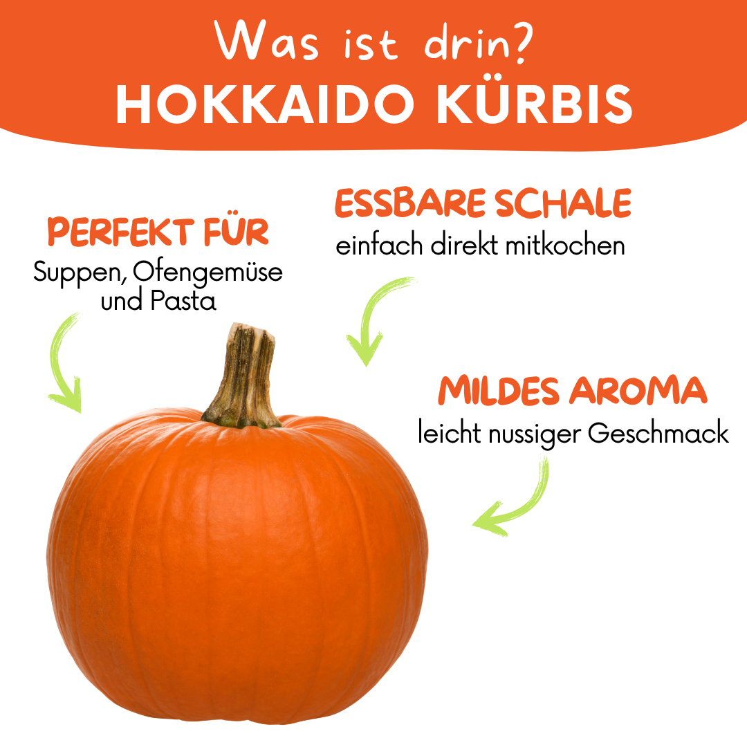 Hokkaido & Butternut Kürbis – frischen Kürbis online kaufen