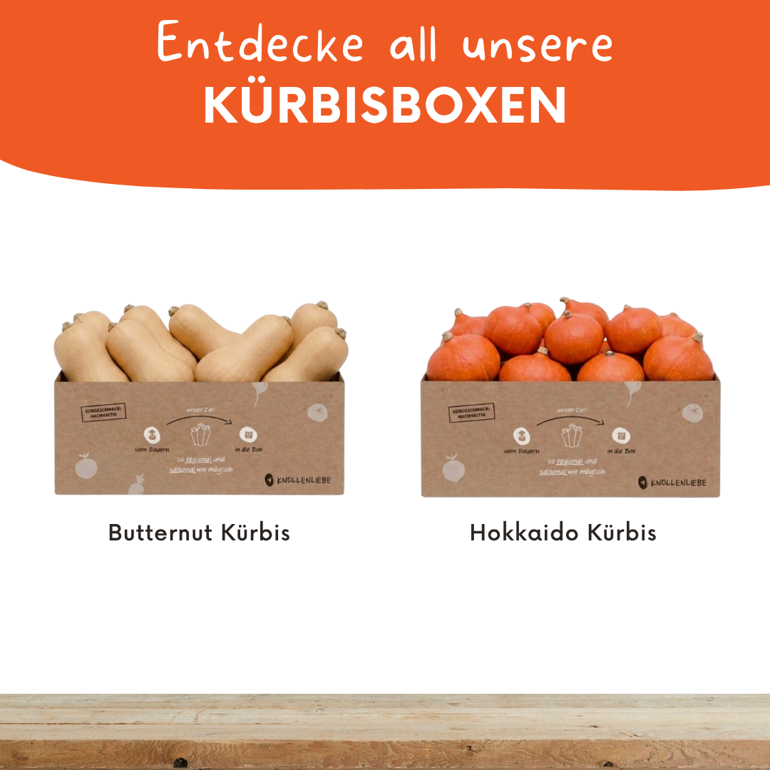 Hokkaido & Butternut Kürbis – frischen Kürbis online kaufen