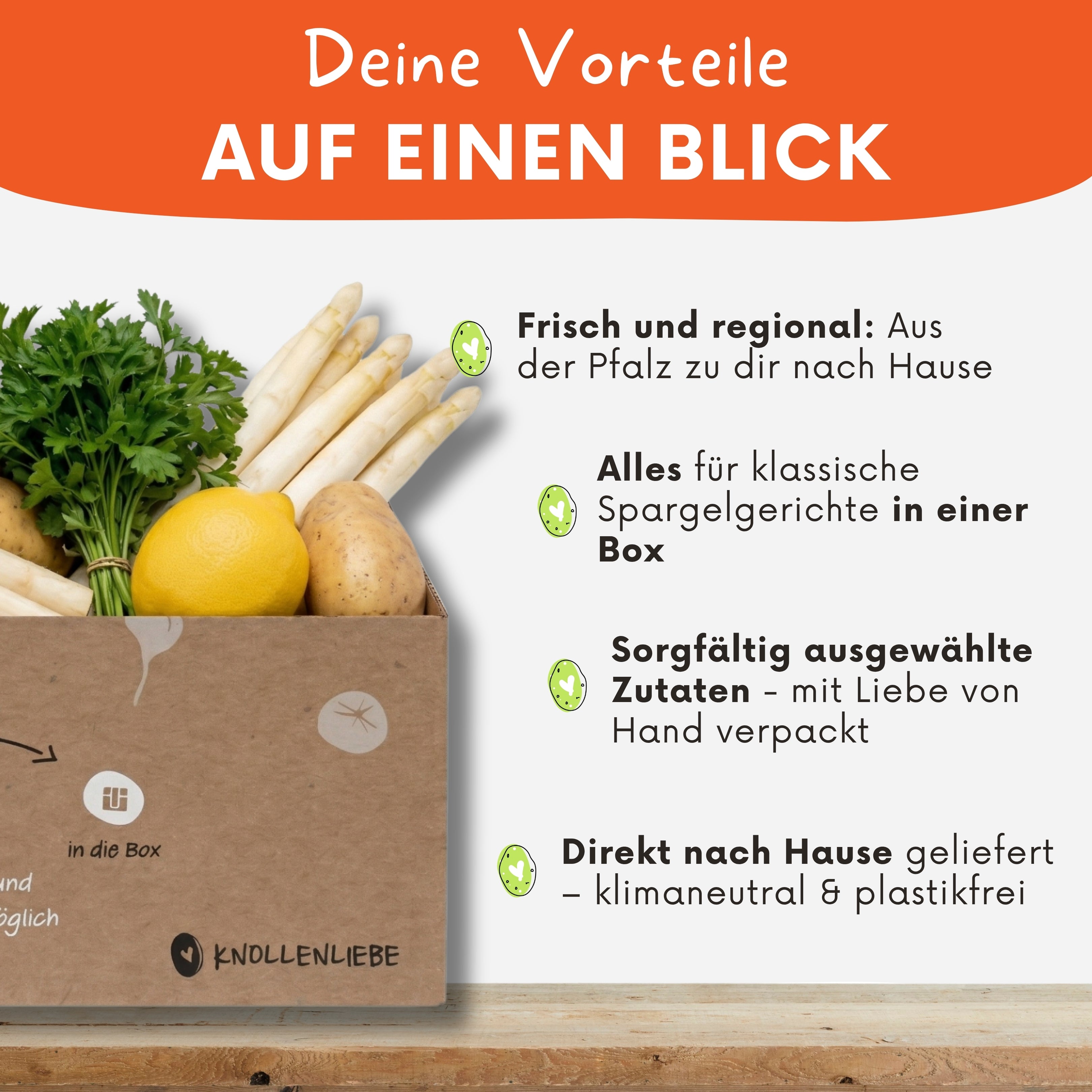 Spargel-Box – Frischer Pfälzer Spargel direkt vom Feld