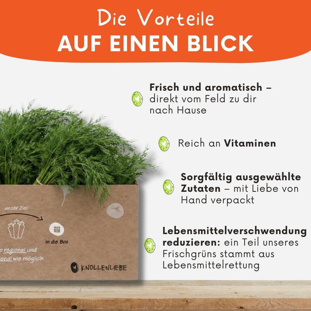 Frischer Dill für Kleintiere