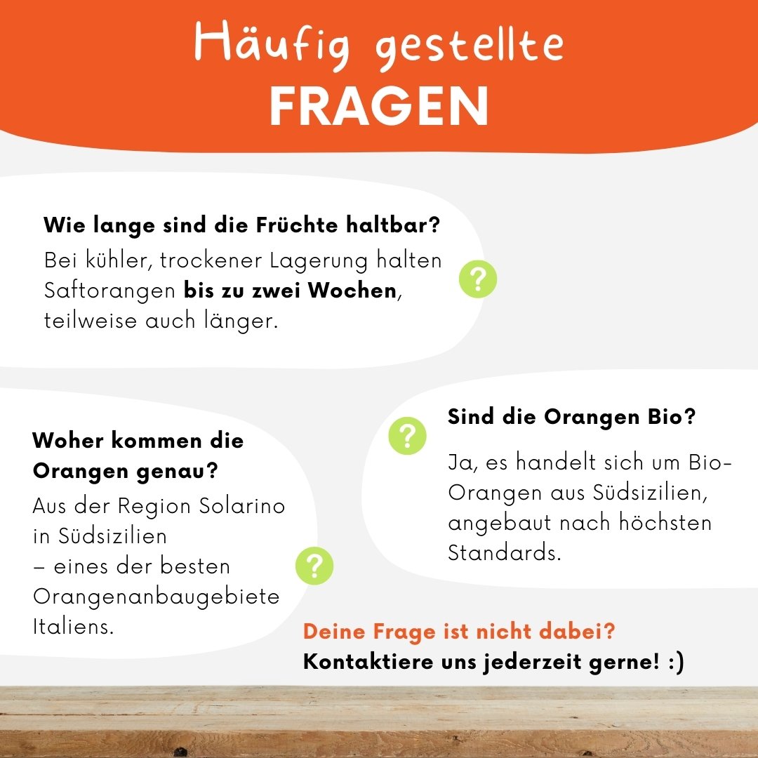 Solarino Orangenbox – Bio-Orangen aus Südsizilien